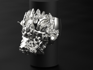 Dragon ring 3D print model 3D Принт Модель