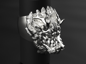 Dragon ring 3D print model 3D Принт Модель