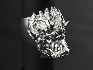 Dragon ring 3D print model 3D Print Model