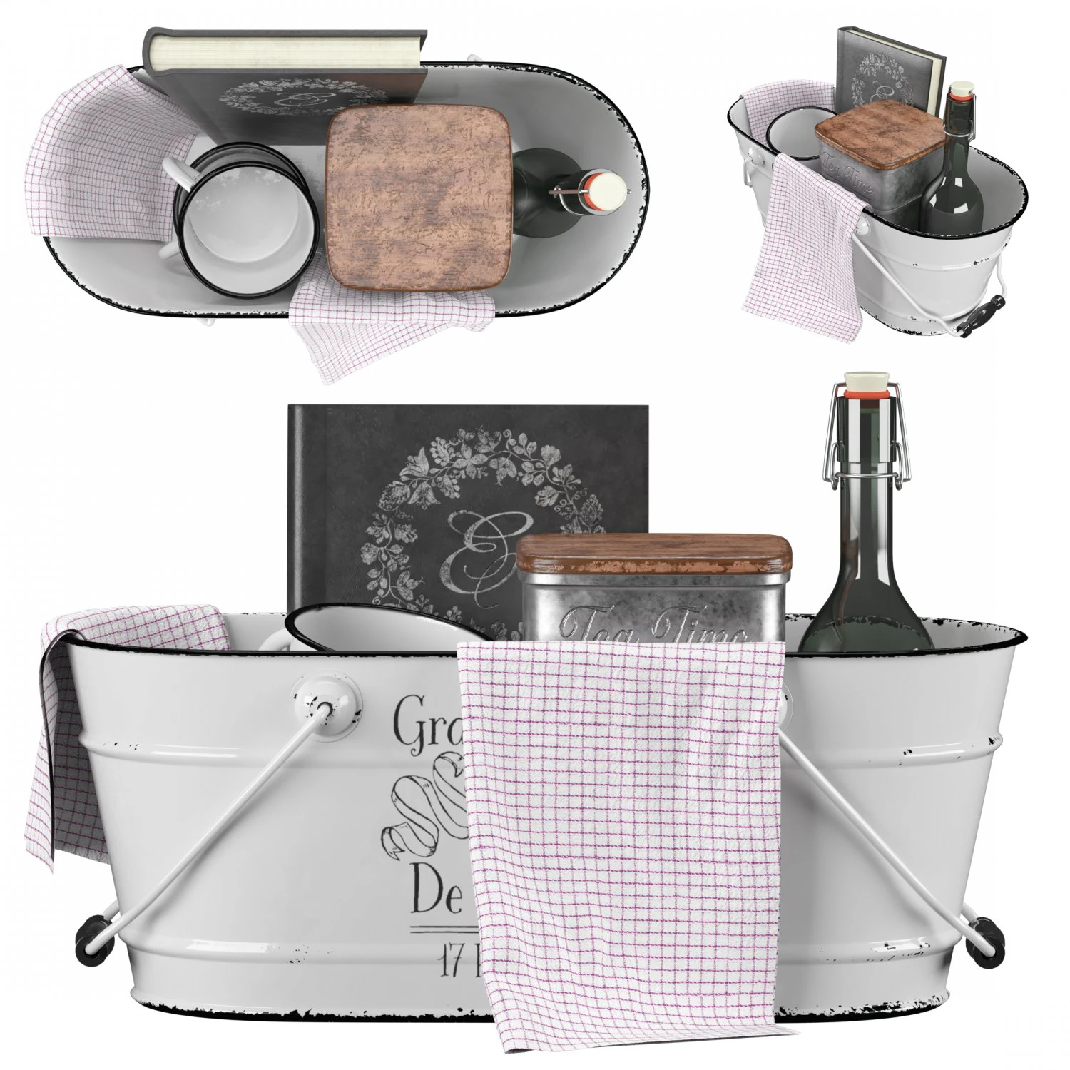 accesorios de cocina Modelo 3D .c4d .max .obj .3ds .fbx .stl .blend 