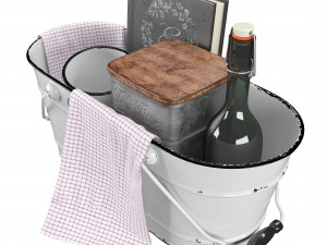 kitchen accessories 3D 模型