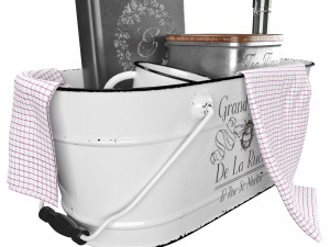 kitchen accessories 3D 模型