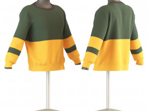 Sweater And Mannequin 3D Model