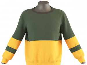 Sweater And Mannequin 3D Model