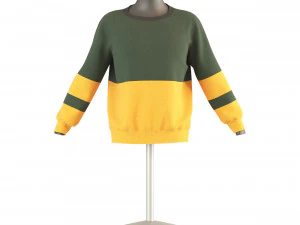 Sweater And Mannequin 3D Model