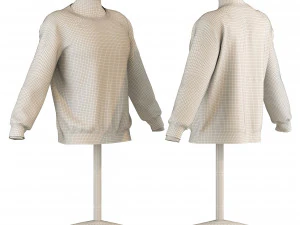 Sweater And Mannequin 3D Model
