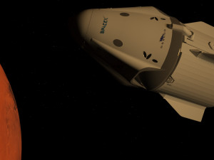 space x 3D Model