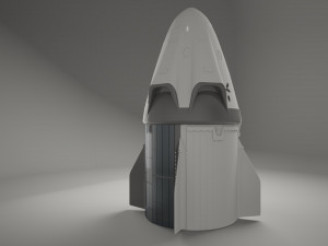 space x 3D Model