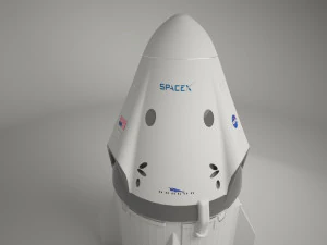 space x 3D Model