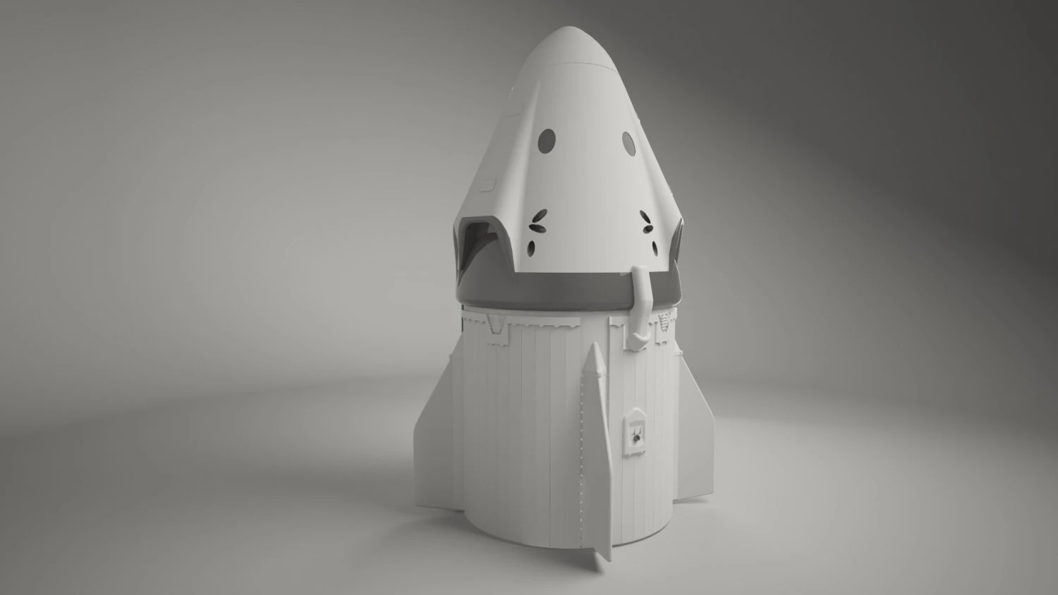 space x 3D Model .c4d .max .obj .3ds .fbx .stl .blend 