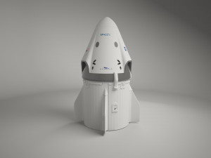 space x 3D Model