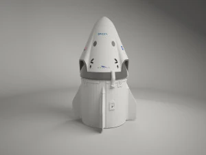 space x 3D Model