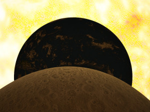 solar system 3D-Modell