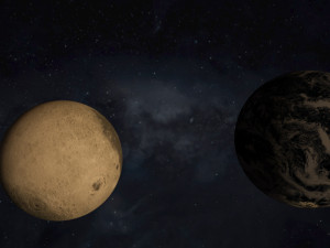 solar system 3D-Modell