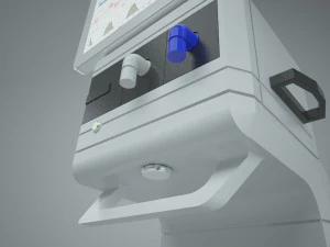 3d artificial respirator 3D Model