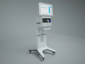 3d artificial respirator 3D Model
