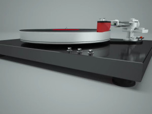 turntable jelco tonearm Model 3D
