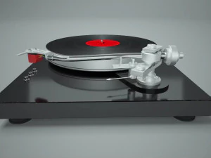 turntable jelco tonearm 3D Model