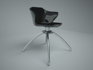 3d chair saint tropez 3D Model