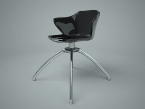 3d chair saint tropez 3D Model