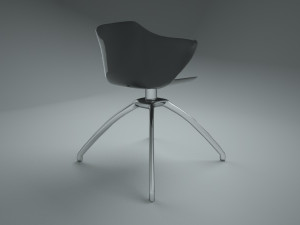 3d chair saint tropez 3D Model