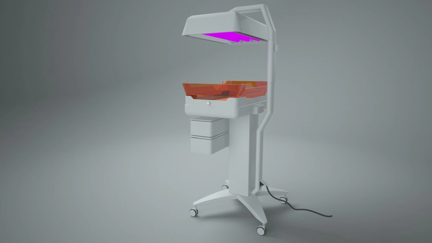 neonatal incubator 3D Model .c4d .max .obj .3ds .fbx .stl .blend 
