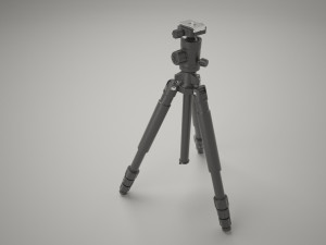manfrotto 204 tripod camera 3D Models