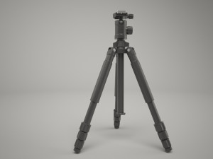 manfrotto 204 tripod camera Modelo 3D