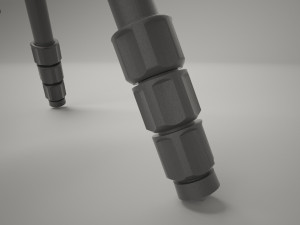 manfrotto 204 tripod camera Modelo 3D