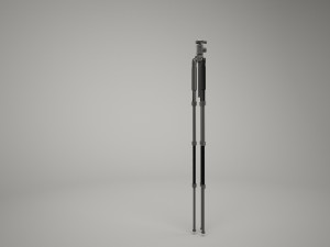 manfrotto 204 tripod camera Modelo 3D