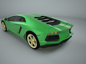 aventador 3D 模型