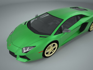 aventador 3D 模型