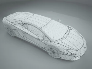 aventador 3D Model