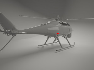 drone uav helycopter Modello 3D