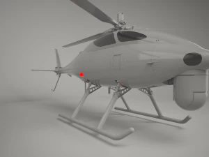 drone uav helycopter 3D Model