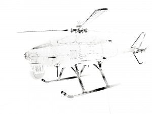 drone uav helycopter Modello 3D