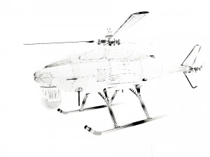 drone uav helycopter 3D Model