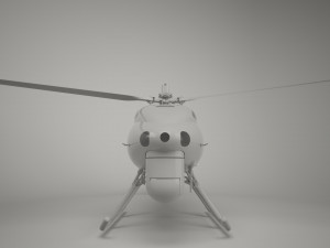 drone uav helycopter Modello 3D