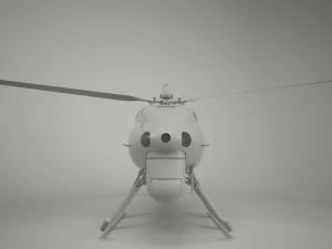 drone uav helycopter 3D Model