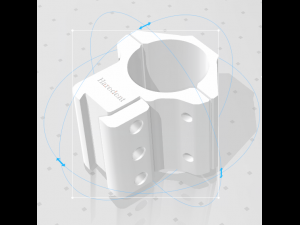 monoblock benjamin quest tactical pneumatic 3D Model
