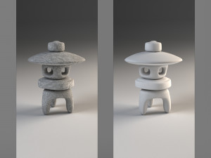 japanese lamp kodai-maru Modèle 3D