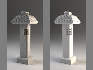 japanese lamp koyabo 3D Model