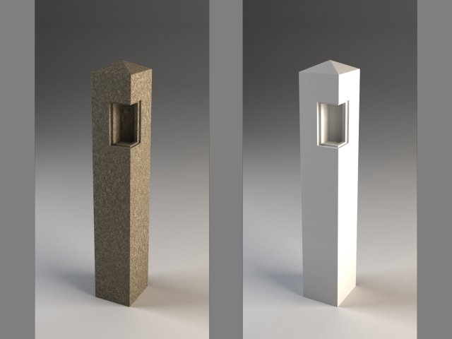 japanesse lamp michi chirube Model 3D .c4d .max .obj .3ds .fbx .stl .blend 