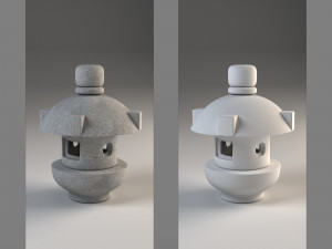japanese lamp misaki 3Dモデル