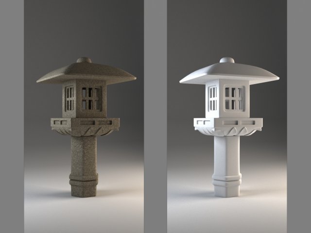 japanese lampe okidoro a Modèle 3D .c4d .max .obj .3ds .fbx .stl .blend 