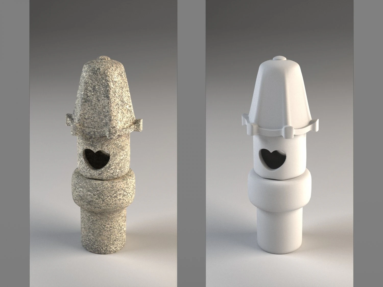 japanese lamp okidoro b 3D Model .c4d .max .obj .3ds .fbx .stl .blend 