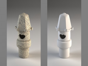 japanese lamp okidoro b 3D Model