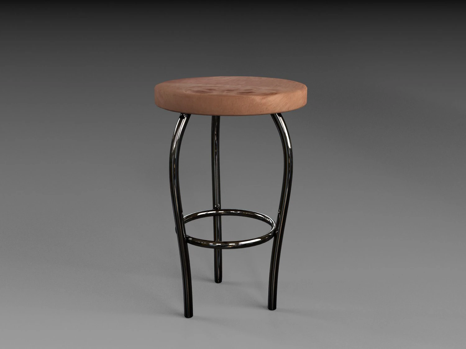 tripode stool 3D Model .c4d .max .obj .3ds .fbx .stl .blend