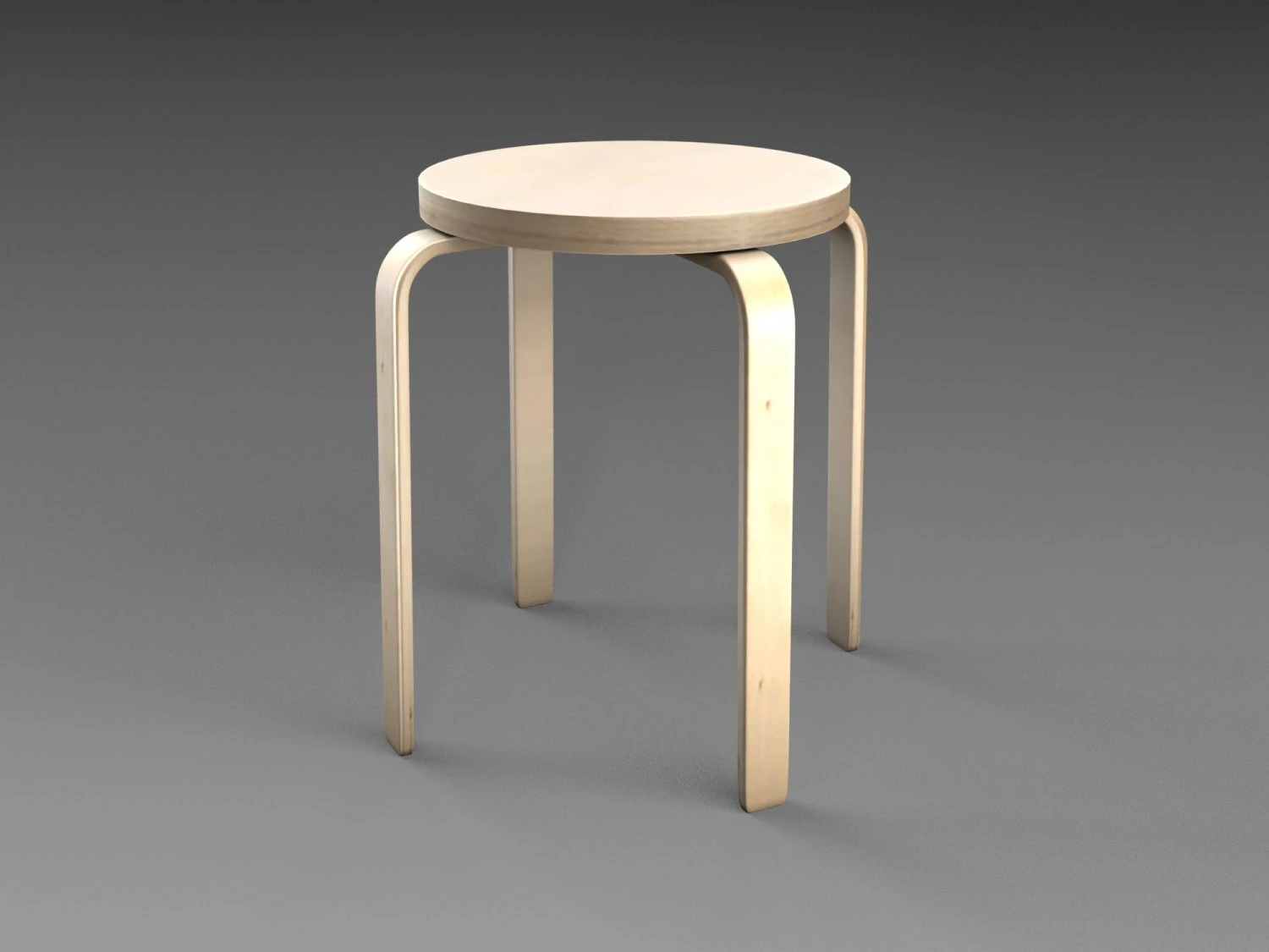 ikea frosta stool 3D Model .c4d .max .obj .3ds .fbx .stl .blend 