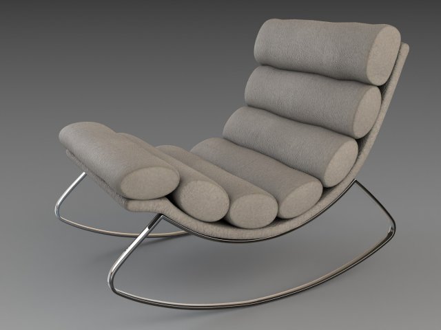 sofalux cumulus rocking-chair 3D 模型 .c4d .max .obj .3ds .fbx .stl .blend